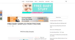 Desktop Screenshot of freebies-for-baby.com